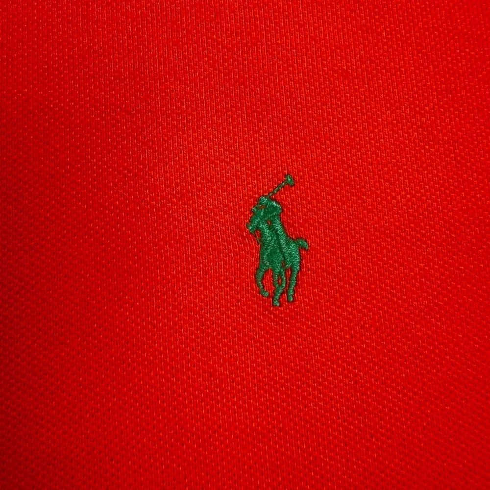 Polo Ralph Lauren Mens XXL Red Cotton Pique Short Sleeve Pony Logo Polo Shirt